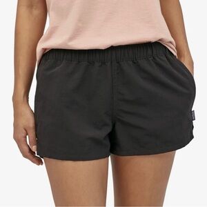 Patagonia Barely Baggies Shorts 2.5" Black Size Large